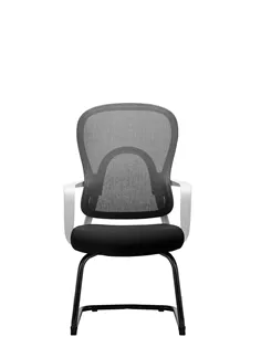 Крісло KRESLALUX GO-SIT 645-C LIGHT GREY, для відвідувача, на полозах 2