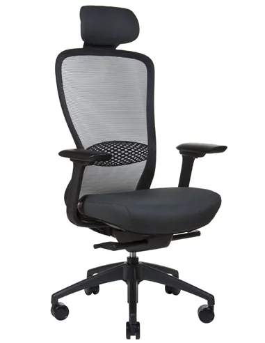 Крісло KRESLALUX IN-POINT (BLACK + M60999), ергономічне