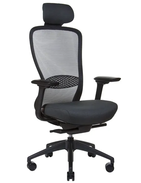 Крісло KRESLALUX IN-POINT (BLACK + M60999), ергономічне