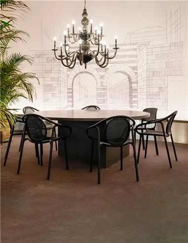 Стілець PEDRALI REMIND 3730 NE чорний