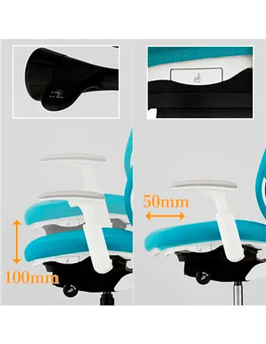 Кресло OKAMURA SYLPHY BLACK, эргономичное