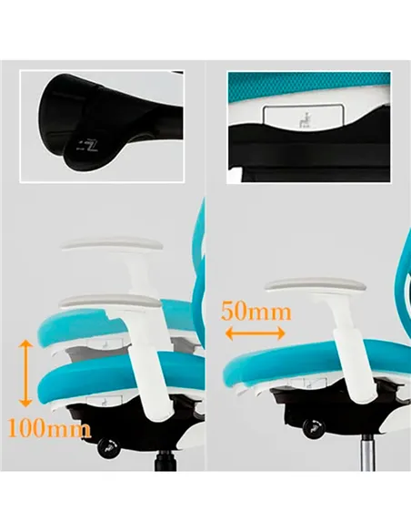 Кресло OKAMURA SYLPHY BLACK, эргономичное
