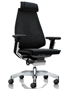 Кресло руководителя GENIDIA GN2 MESH BLACK FRAME