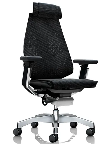Кресло руководителя GENIDIA GN2 MESH BLACK FRAME