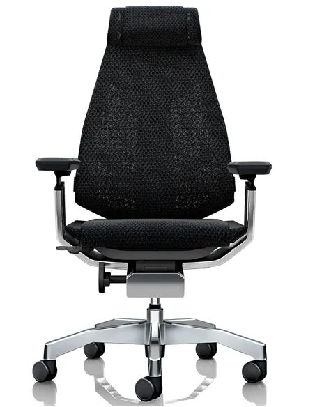 Кресло руководителя GENIDIA GN2 MESH BLACK FRAME