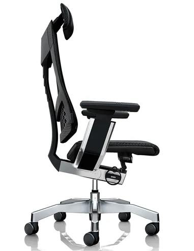 Кресло руководителя GENIDIA GN2 MESH BLACK FRAME