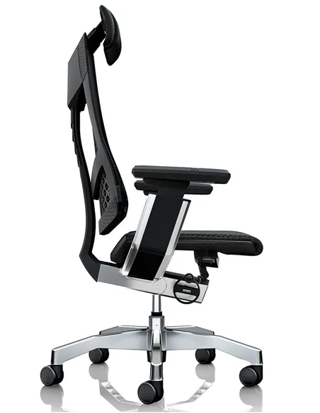 Кресло руководителя GENIDIA GN2 MESH BLACK FRAME