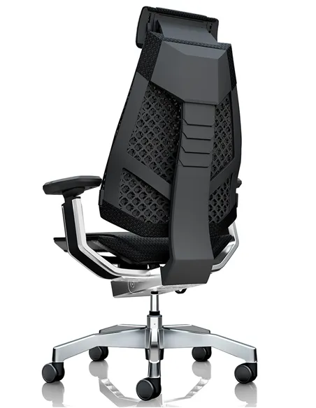 Кресло руководителя GENIDIA GN2 MESH BLACK FRAME