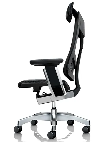 Кресло руководителя GENIDIA GN2 MESH BLACK FRAME