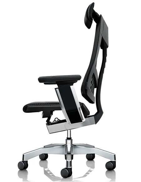 Кресло руководителя GENIDIA GN2 MESH BLACK FRAME