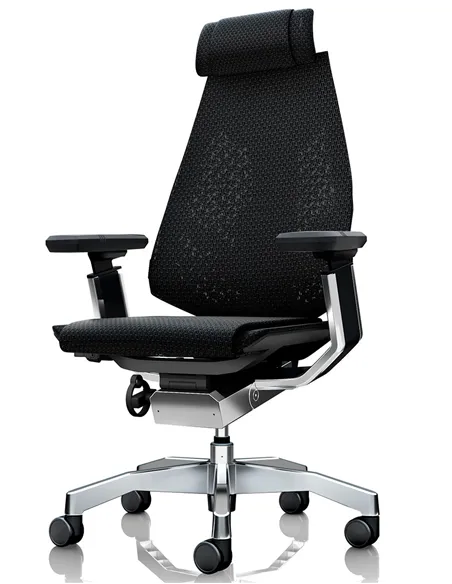 Кресло руководителя GENIDIA GN2 MESH BLACK FRAME