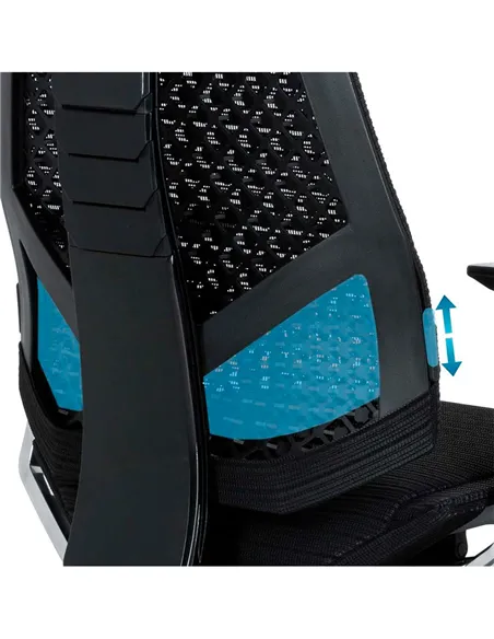 Кресло руководителя GENIDIA GN2 MESH BLACK FRAME