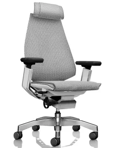 Кресло руководителя GENIDIA GN2 MESH WHITE FRAME
