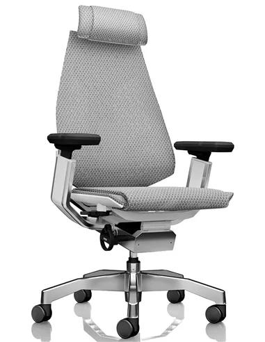 Кресло руководителя GENIDIA GN2 MESH WHITE FRAME