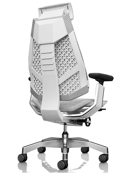 Кресло руководителя GENIDIA GN2 MESH WHITE FRAME