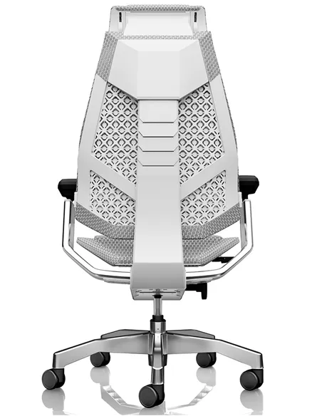 Кресло руководителя GENIDIA GN2 MESH WHITE FRAME