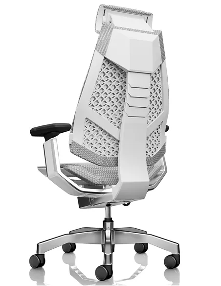 Кресло руководителя GENIDIA GN2 MESH WHITE FRAME