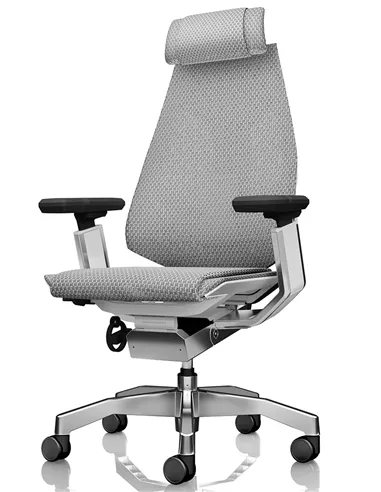 Кресло руководителя GENIDIA GN2 MESH WHITE FRAME