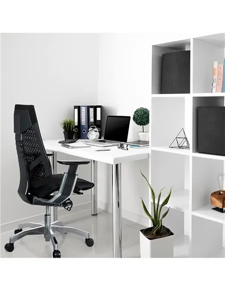 Кресло руководителя GENIDIA GN2 MESH WHITE FRAME
