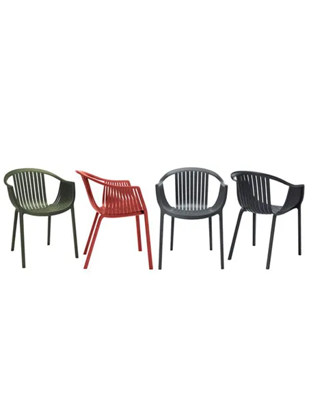 Стілець PEDRALI TATAMI 306 MA коричневий