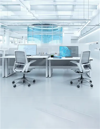 Крісло OKAMURA FINORA WHITE MESH