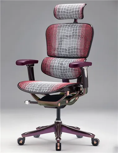 Крісло Ergohuman HC Suparnin Purple & Red