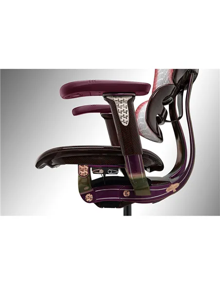 Крісло Ergohuman HC Suparnin Purple & Red