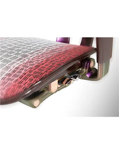 Крісло Ergohuman HC Suparnin Purple & Red