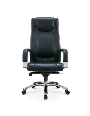 Крісло SITZONE CH-209A для керівника, шкіряне, чорне