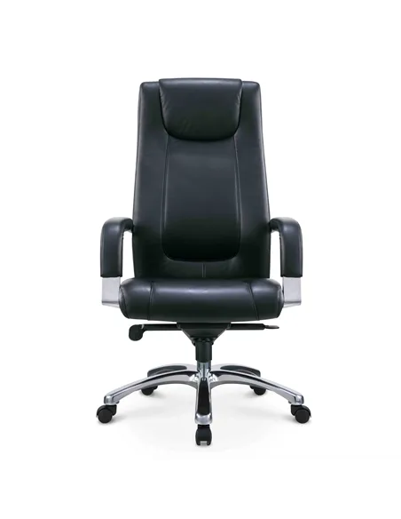 Крісло SITZONE CH-209A для керівника, шкіряне, чорне