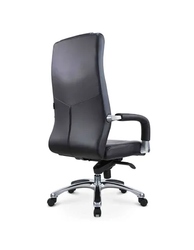 Крісло SITZONE CH-209A для керівника, шкіряне, чорне