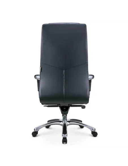 Крісло SITZONE CH-209A для керівника, шкіряне, чорне