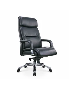 Крісло SITZONE CH-211A для керівника, шкіряне, чорне