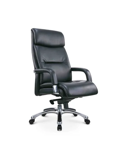 Крісло SITZONE CH-211A для керівника, шкіряне, чорне