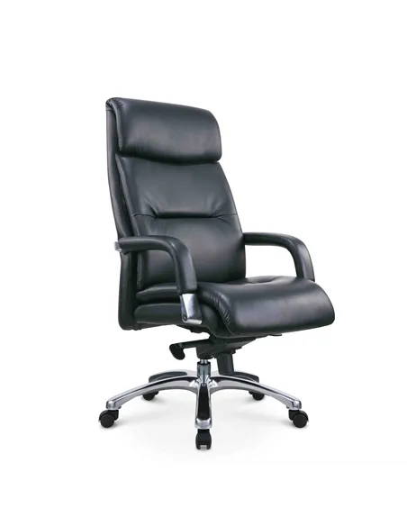 Крісло SITZONE CH-211A для керівника, шкіряне, чорне