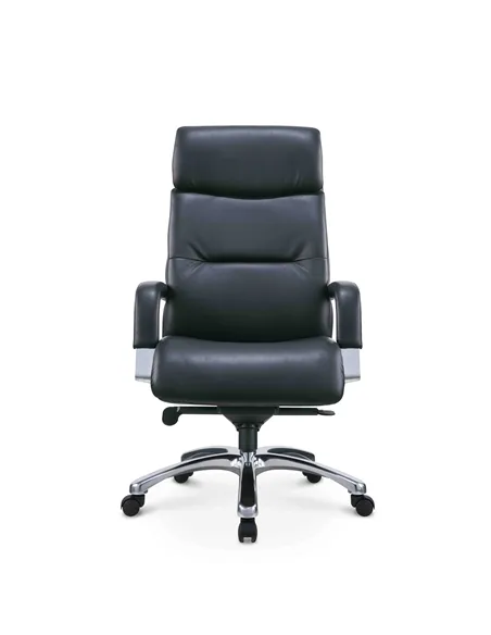 Крісло SITZONE CH-211A для керівника, шкіряне, чорне