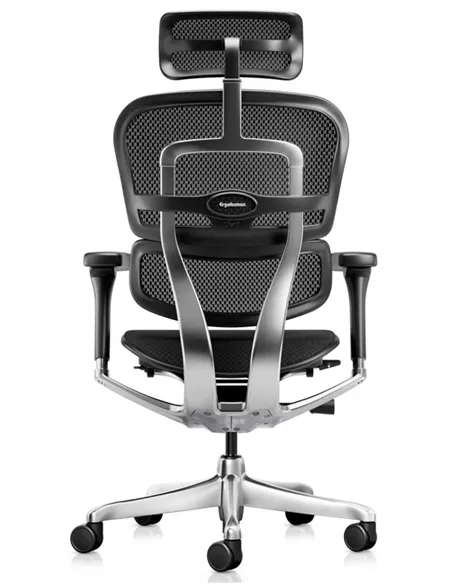 Крісло ERGOHUMAN ELITE 2 (EHE2-AB-HBM-F-5D-L), ергономічне, з тканинним сидінням