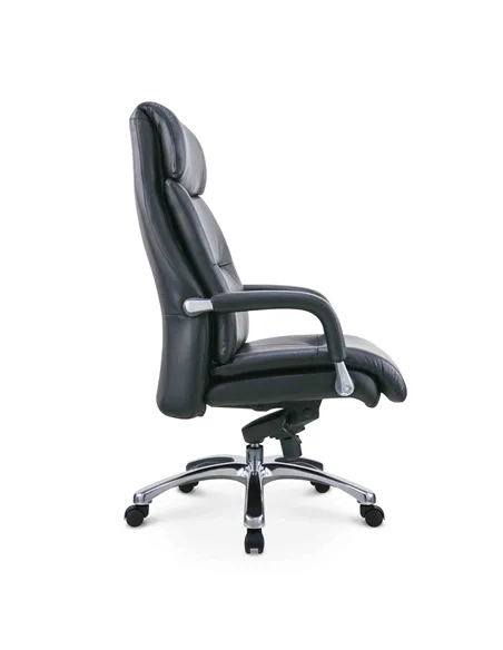 Крісло SITZONE CH-211A для керівника, шкіряне, чорне
