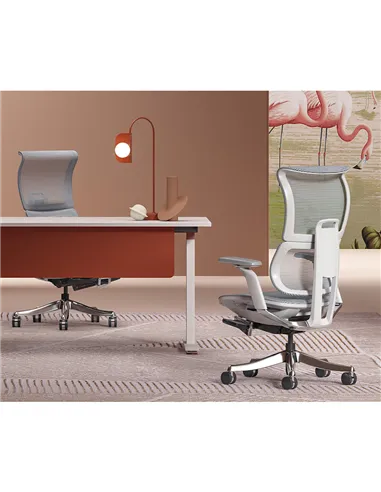 Крісло KRESLALUX FLAMINGO GREY, ергономічне