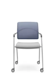 Крісло LD SEATING ARCUS 251-N8, RU60 для відвідувачів, на колесах 2