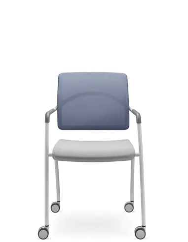 Крісло LD SEATING ARCUS 251-N8, RU60 для відвідувачів, на колесах