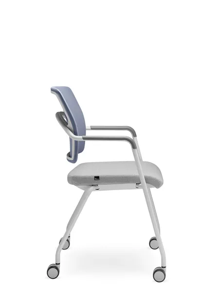 Крісло LD SEATING ARCUS 251-N8, RU60 для відвідувачів, на колесах