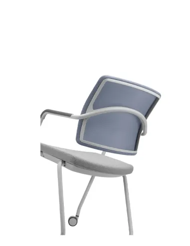 Крісло LD SEATING ARCUS 251-N8, RU60 для відвідувачів, на колесах