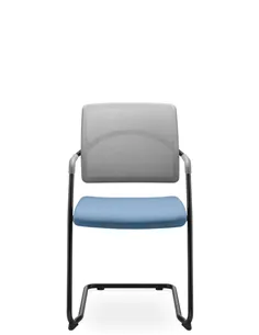 Кресло LD SEATING ARCUS 250-Z-N1 для посетителей, на полозьях 2