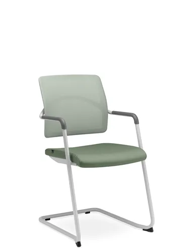 Кресло LD SEATING ARCUS 251-Z-N8 для посетителей, на полозьях
