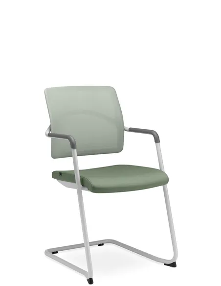 Кресло LD SEATING ARCUS 251-Z-N8 для посетителей, на полозьях
