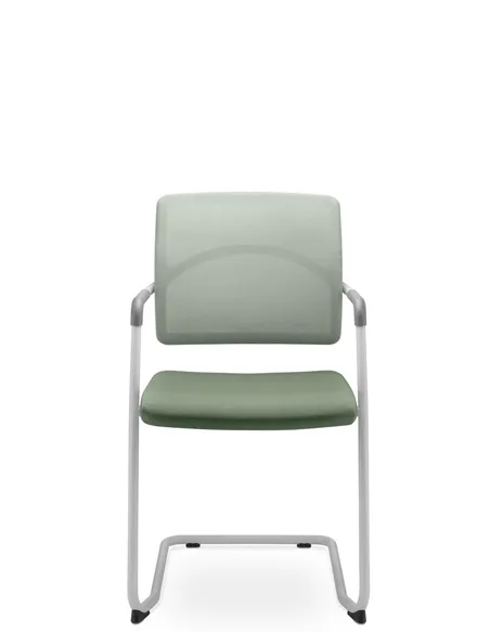 Кресло LD SEATING ARCUS 251-Z-N8 для посетителей, на полозьях