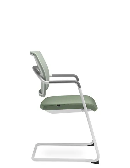 Кресло LD SEATING ARCUS 251-Z-N8 для посетителей, на полозьях
