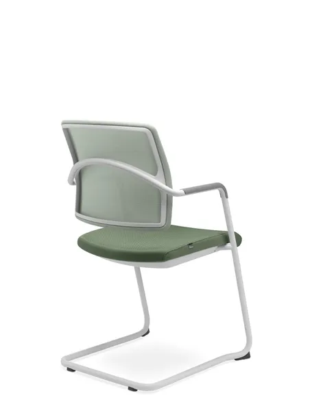 Кресло LD SEATING ARCUS 251-Z-N8 для посетителей, на полозьях