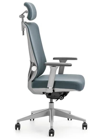 Крісло KRESLALUX M6-GAS GREY, ергономічне